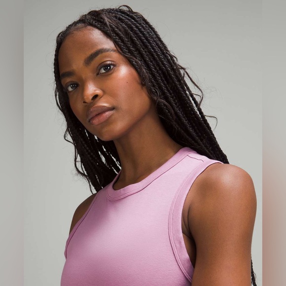 NWT Lululemon Classic-Fit Cotton-Blend Dress (Color: Velvet Dust) size 2 - Picture 3 of 4